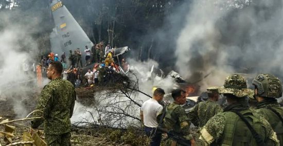 تحطم طائرة عسكرية كولومبية قرب الحدود مع الإكوادور