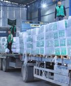 قافلة إغاثية سعودية جديدة تصل قطاع غزة