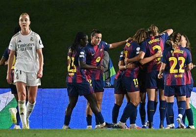 برشلونة يكتسح ريال مدريد بسداسية بدوري أبطال أوروبا للسيدات
