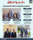 دبلوماسية الانتقالي تفضح جرائم الحكومة اليمنية (إنفوجراف)