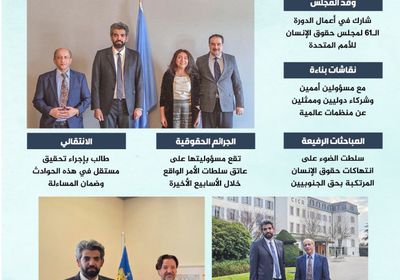 دبلوماسية الانتقالي تفضح جرائم الحكومة اليمنية (إنفوجراف)