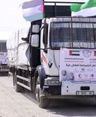 مجددًا.. قوافل إماراتية تصل قطاع غزة ضمن عملية "الفارس الشهم 3"