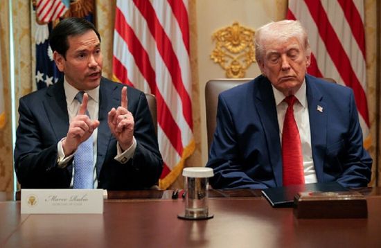 وزير الخارجية الأمريكي: ترامب ملتزم بحل سريع للأزمة في أوكرانيا