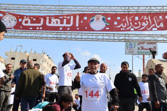 بمشاركة 500 متسابق.. "الفارس الشهم 3" تطلق ماراثون زايد في غزة