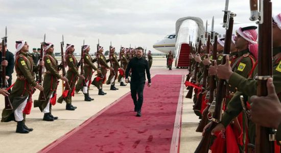 الرئيس الأوكراني: اجتماعات مهمة تنتظرنا في الأردن