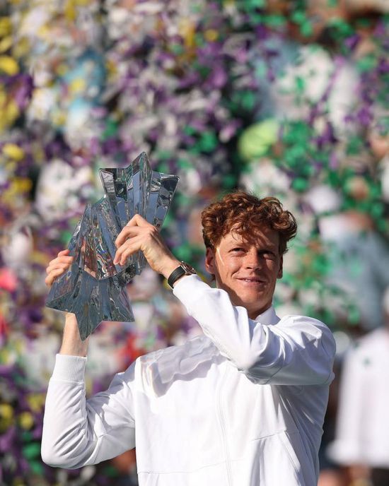 يانيك سينر يصنع التاريخ ويكمل "ثنائية الشمس المشرقة" بعد فوزه ببطولة ميامي