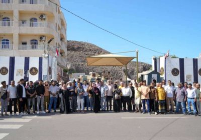 كوادر الأمانة العامة لـ"الانتقالي" تواصل التصعيد السلمي