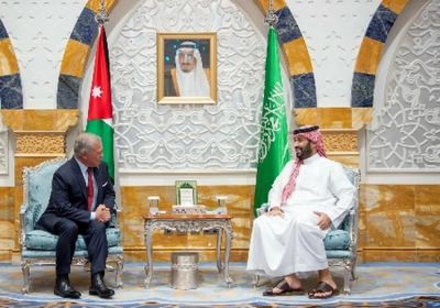ولي العهد السعودي يلتقي ملك الأردن في جدة