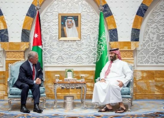 ولي العهد السعودي يلتقي ملك الأردن في جدة