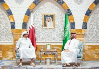 ولي العهد السعودي يلتقي أمير قطر في جدة