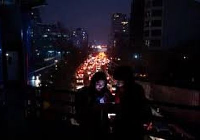 انقطاعات بالتيار الكهربائي في طهران