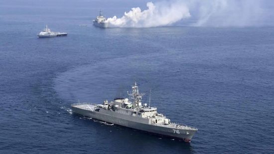 واشنطن: تدمير 150 سفينة تابعة للبحرية الإيرانية