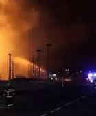 البحرين تعلن إخماد حريق بمنشأة حيوية جراء العدوان الإيراني