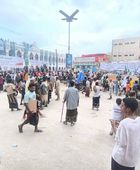 مواطنون غاضبون يعرقلون فعالية إخوانية في المكلا