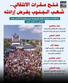 فتح مقرات الانتقالي.. شعب الجنوب يفرض إرادته (إنفوجراف)