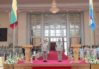 برلمان ميانمار ينتخب قائد المجلس العسكري رئيسا للبلاد