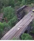 7 جرحى إثر خروج قطار عن مساره في روسيا