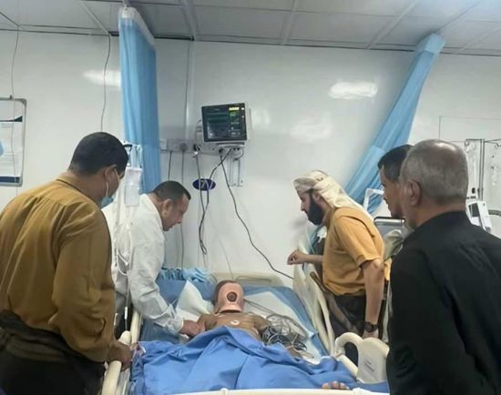 محافظ أبين يطمئن على رئيس انتقالي مودية بعد تعرضه لمحاولة اغتياله