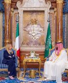 ولي العهد السعودي يبحث التطورات الإقليمية مع رئيسة وزراء إيطاليا