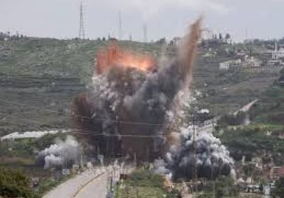 إسرائيل تدمر جسرًا شرقي لبنان