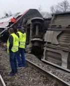 إصابات في خروج قطار عن القضبان بموسكو