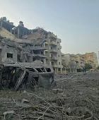 تضرّر مستشفى في مدينة صور بجنوب لبنان جراء غارتين اسرائيليتين في محيطه