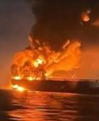 اندلاع حريق بمجمع نفطي بالكويت في هجوم إيراني