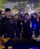 شرطة الاحتلال تفض تظاهرة مناهضة للحرب وسط تل أبيب