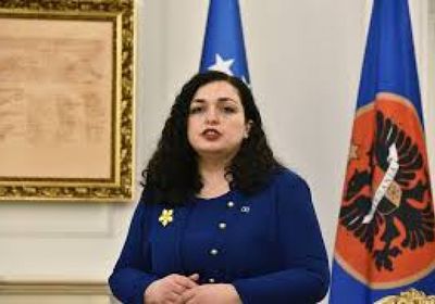 رئيسة برلمان كوسوفو تتولى رئاسة البلاد مؤقتًا