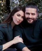 انييلا رحمة وناصيف زيتون يحتفلان بأول شعانين مع طفلهما إلياس