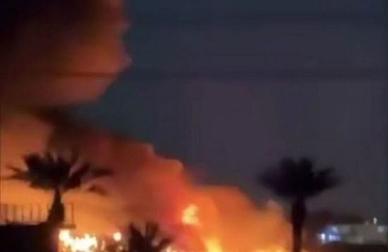 مسيرات إيرانية تستهدف قاعدة فيكتوريا بمحيط مطار بغداد