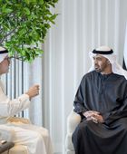 رئيس الإمارات يستقبل وزير الخارجية الكويتي