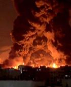 انفجارات عنيفة تهز مناطق متفرقة بإيران