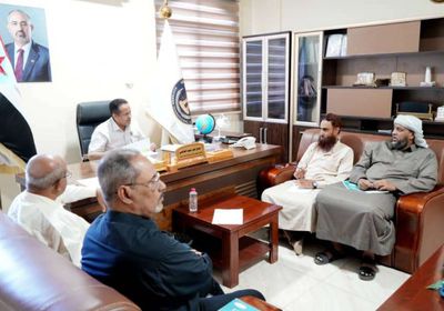 أمانة الانتقالي تطلع على خطط تطوير هيئة الفكر والإرشاد