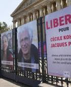 تفاصيل إفراج طهران عن الفرنسيين سيسيل كولر وجاك باريس