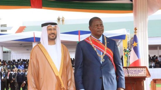 سفير الإمارات لدى أفريقيا الوسطى يحضر مراسم تنصيب الرئيس تواديرا