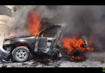 غارات إسرائيلية تستهدف مركبة في "صيدا" اللبنانية