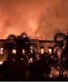 اندلاع حريق في المجمع الأولمبي بولاية ريو دي جانيرو