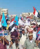 جماهير سقطرى تعلن تضامنها مع حضرموت رفضا للقمع