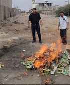 إتلاف 200 عبوة من شمة الحوت في المنصورة