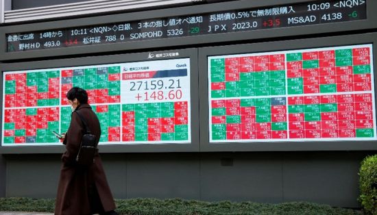 هبوط الأسهم اليابانية وسط مخاوف من قفزة التضخم