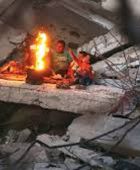 قتلى ومصابون بقصف إسرائيلي على مخيم البريج بغزة