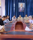 انتقالي المنصورة يناقش سير العمل التنظيمي والإداري في المديرية