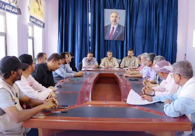 انتقالي المنصورة يناقش سير العمل التنظيمي والإداري في المديرية