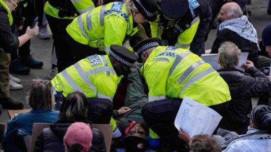 اعتقال 523 شخصًا في بريطانيا بسبب حظر "فلسطين أكشن"