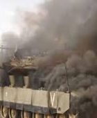 حزب الله يهاجم دبابة ميركافا في تلة العويضة