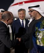 ولي عهد أبوظبي يصل إلى بكين
