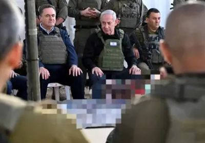 نتنياهو ووزير الدفاع الإسرائيلي يزوران عدة مواقع في جنوب لبنان