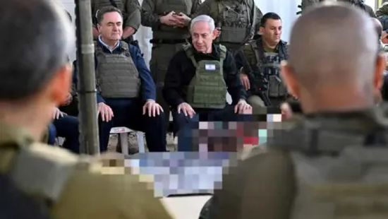 نتنياهو ووزير الدفاع الإسرائيلي يزوران عدة مواقع في جنوب لبنان