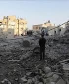 مقتل 3 فلسطينيين بقصف إسرائيلي وسط غزة